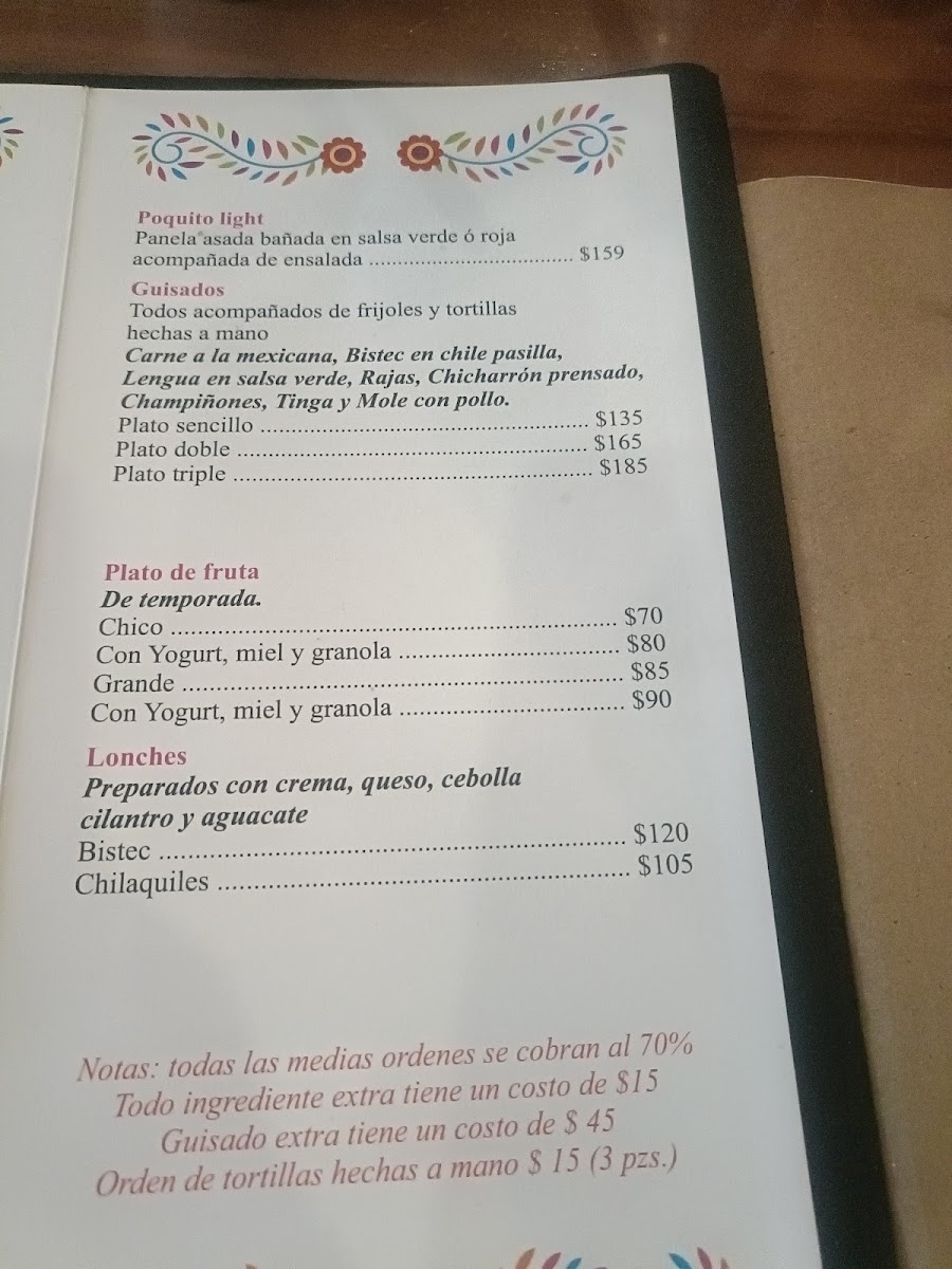 Menu El Chal Restaurante-8