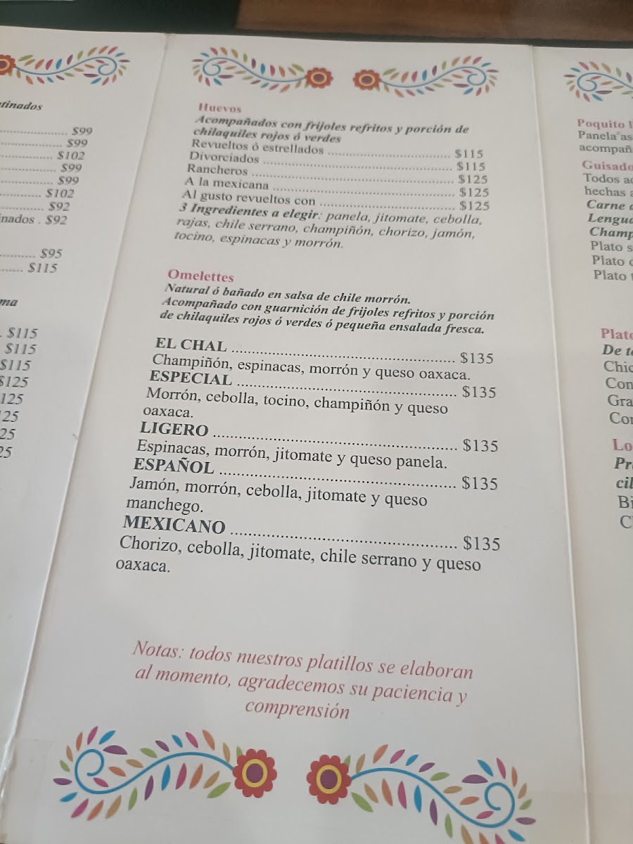 Menu El Chal Restaurante-9